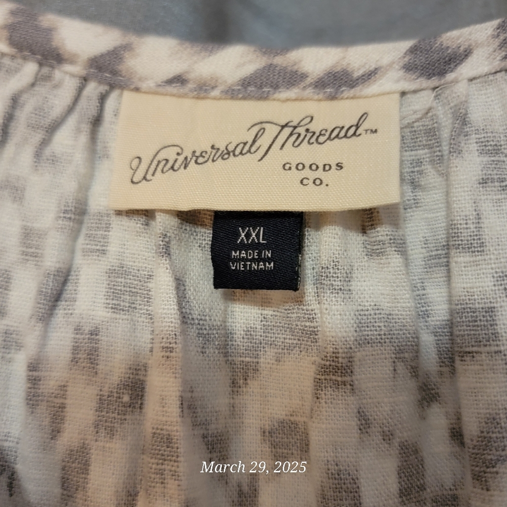 Patterned Sleeveless Dress - Picture 2 of 3